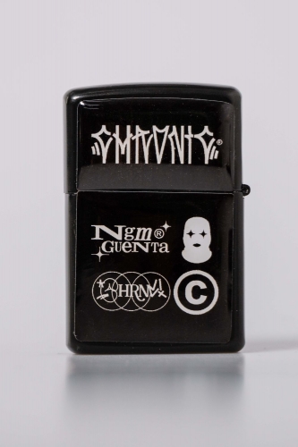 Acendedor Zippo Bolso Metal Recarregável Chronic BalaClava